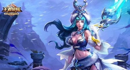 王者荣耀王昭君使用大招后在使用辉月