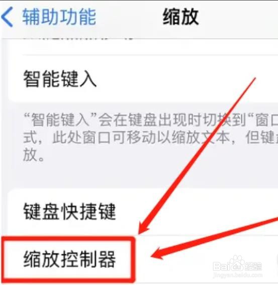苹果缩放控制器怎么设置颜色