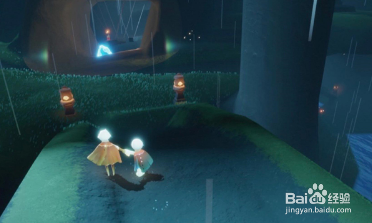 光遇雨林跺脚先祖位置