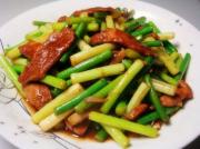 教你做蒜薹炒肉
