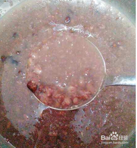 开胃红豆小米粥