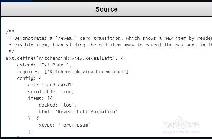 Sencha Touch：[62]Reveal