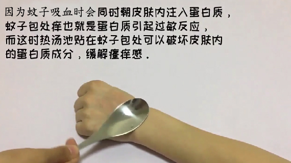 被蚊子叮咬怎样快速止痒