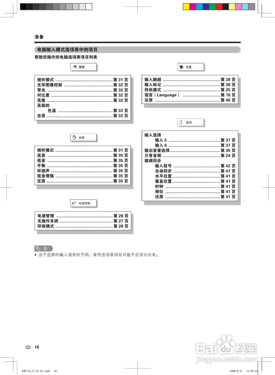 夏普LCD-60Z770A液晶彩电使用说明书:[2]