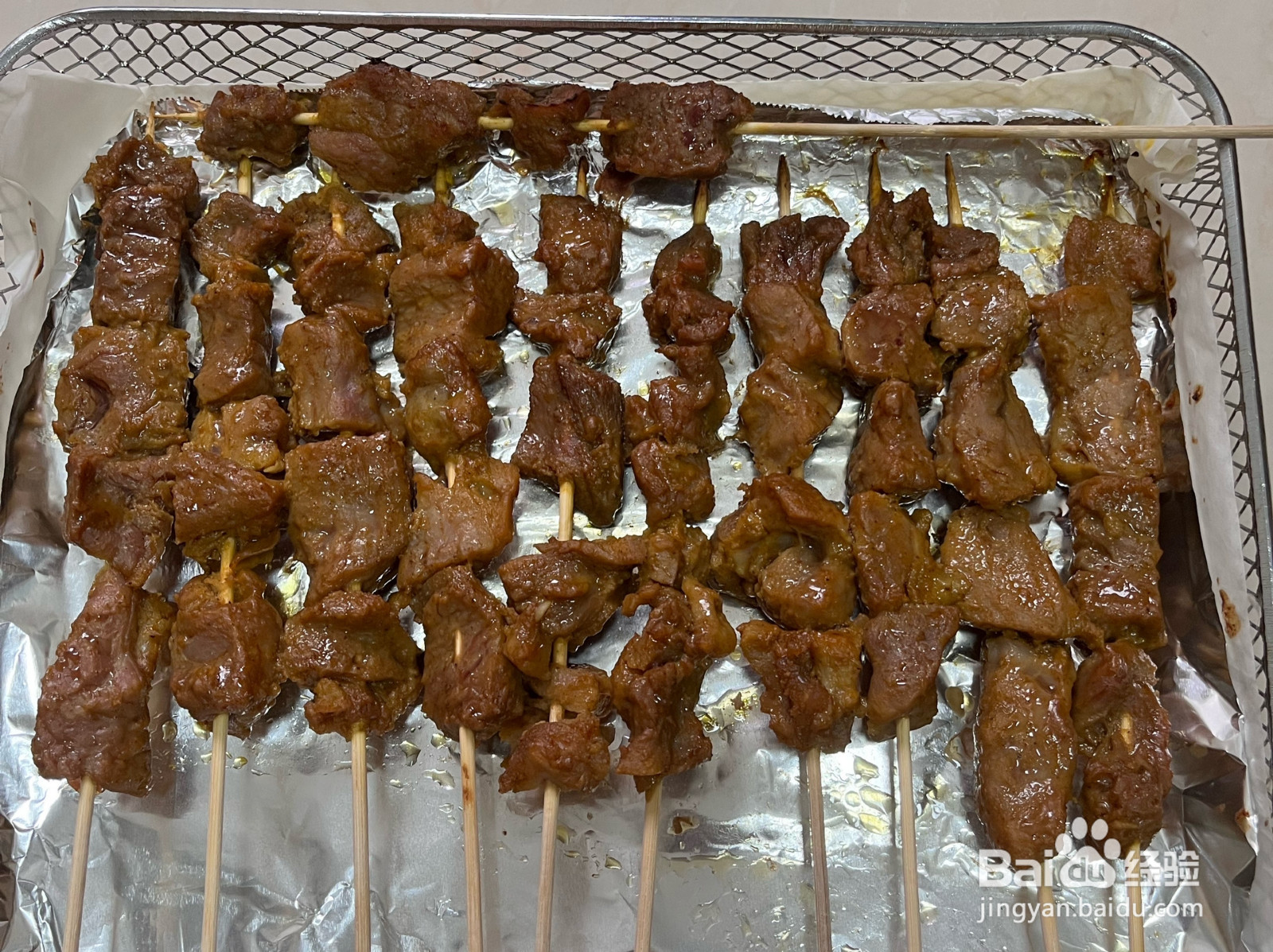 沙嗲牛肉烤串的做法