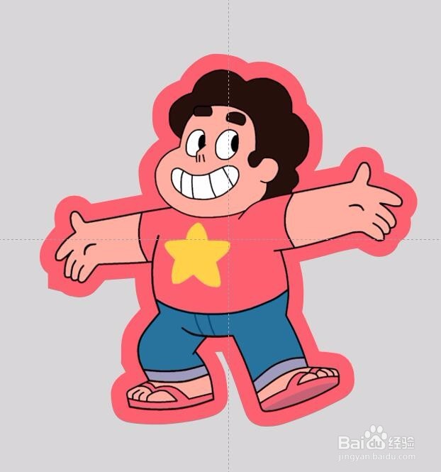 PPT中把图片转为矢量轮廓图