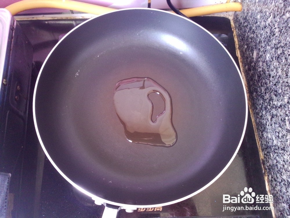 自己做的豆沙饼