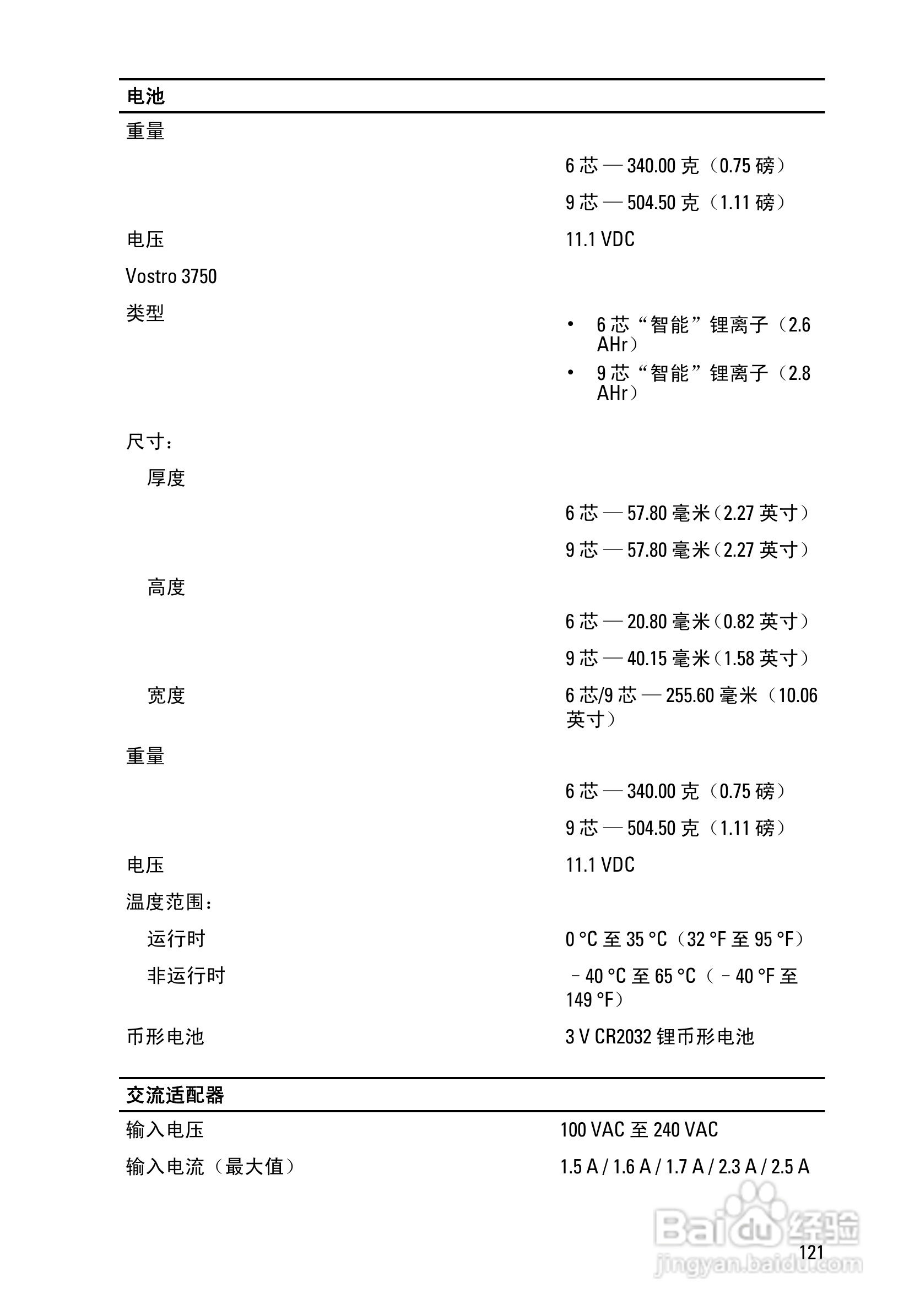 戴尔DELL Vostro 3450笔记本电脑使用说明书:[13]