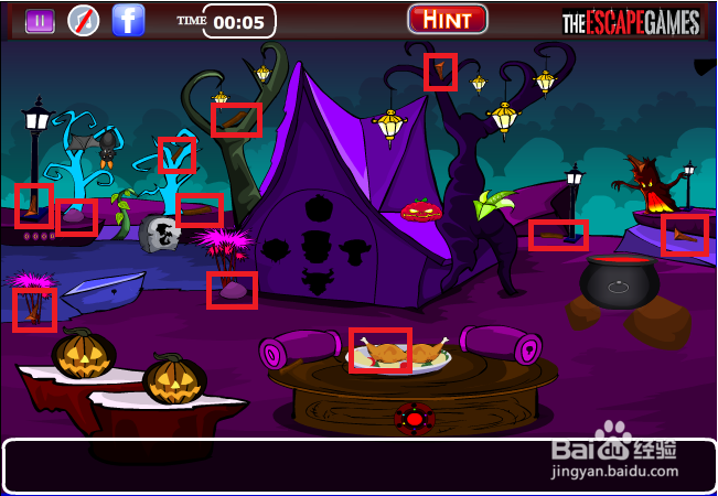 Flash游戏攻略：[21]汤姆万圣节逃脱