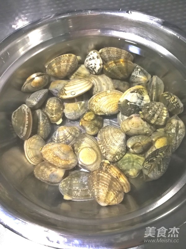 辣炒花蛤的做法