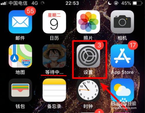 苹果手机使用4G网络下载大于100MB的App的方法