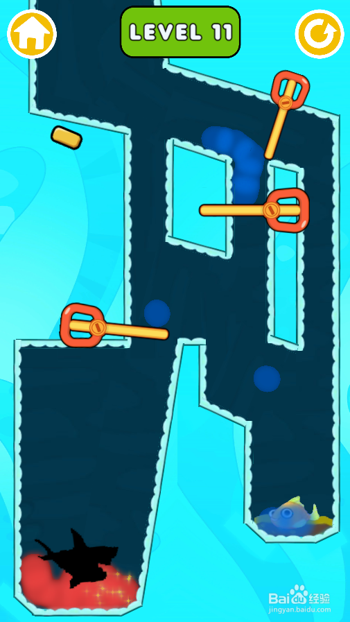 如何营救小金鱼（Level 11）