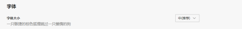 Microsoft Edge如何更改字体大小