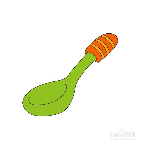 如何画瓷羹简笔画