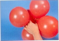 魔法气球造型教程系列之：[19]气球花