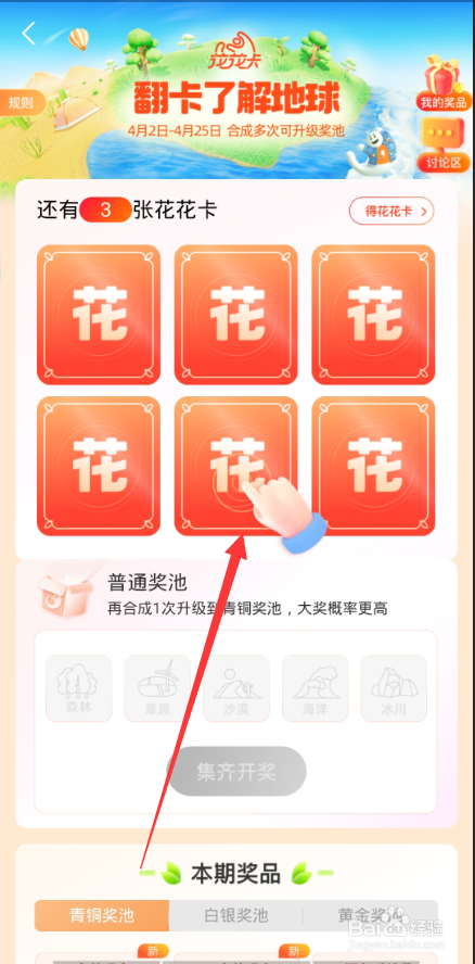 支付宝花花卡在哪里