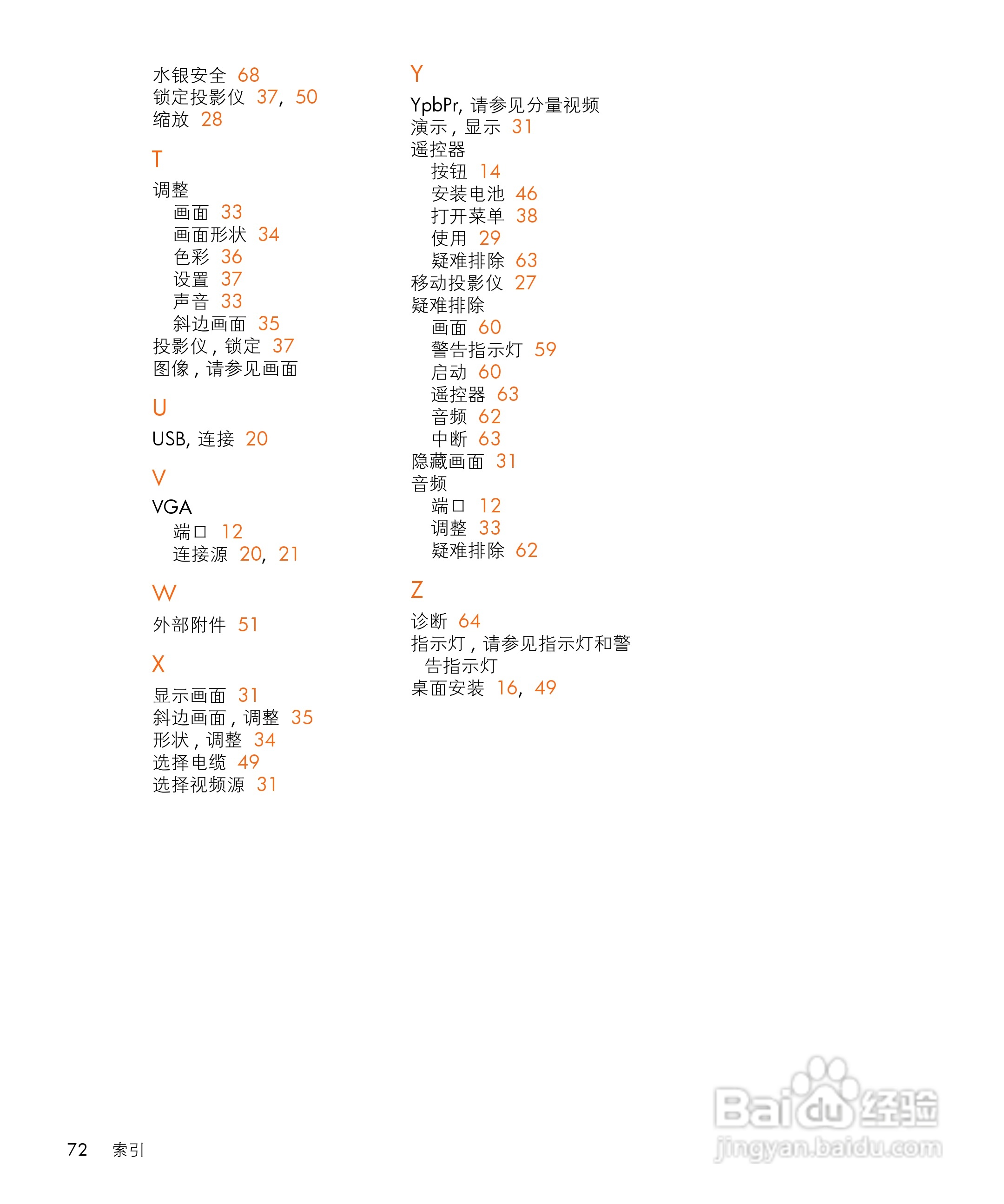 惠普(康柏) HP vp6325 Digital Projector投影机说明:[8]