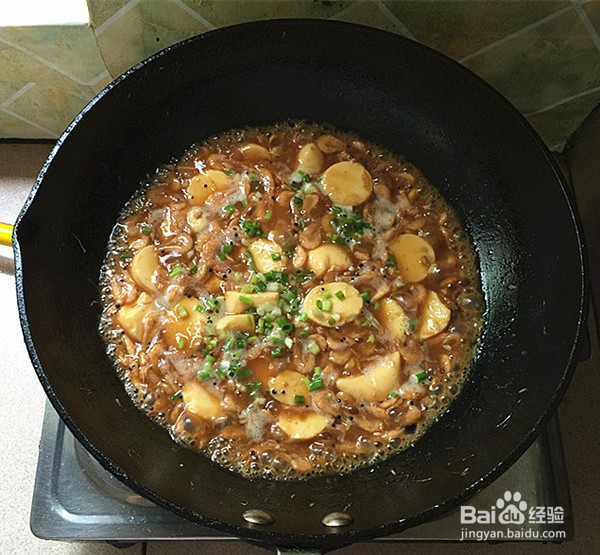 日本豆腐烩磷虾的做法