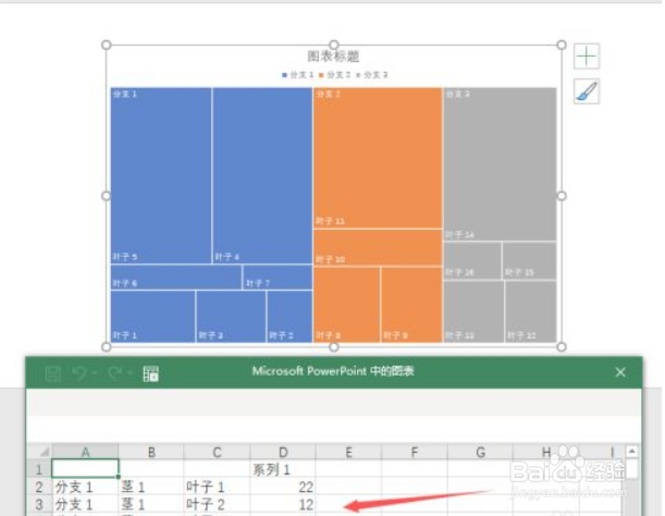 如何在PowerPoint中添加树状图