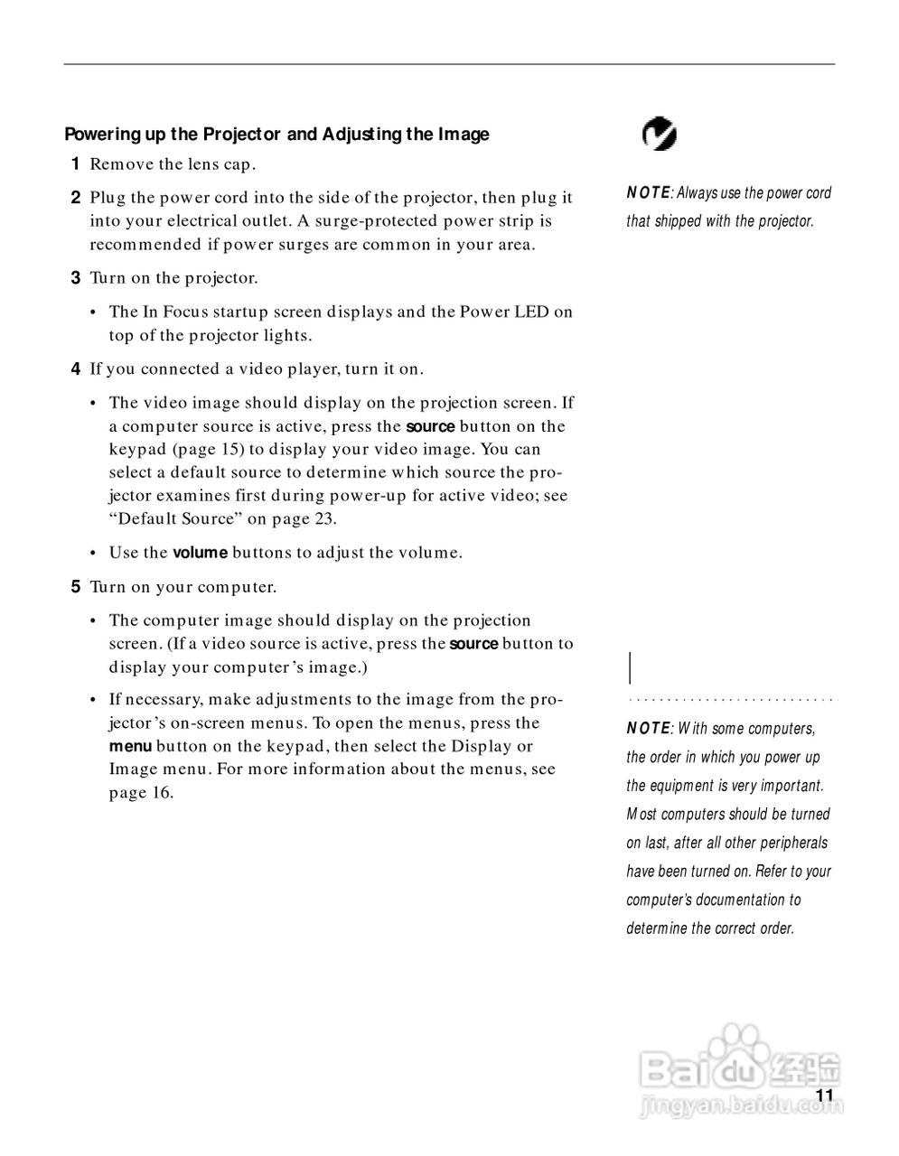 富可视 LP425投影机说明书:[2]