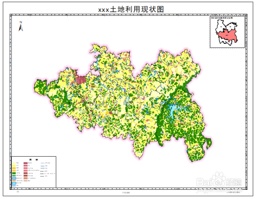 arcgis製作土地利用現狀圖製作流程