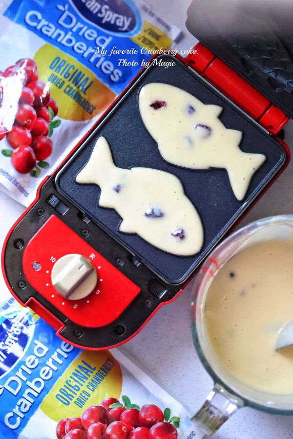 好多鱼蔓越莓酸奶松饼