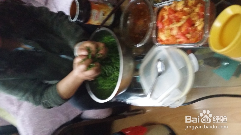 广口瓶简单制作酸豆角