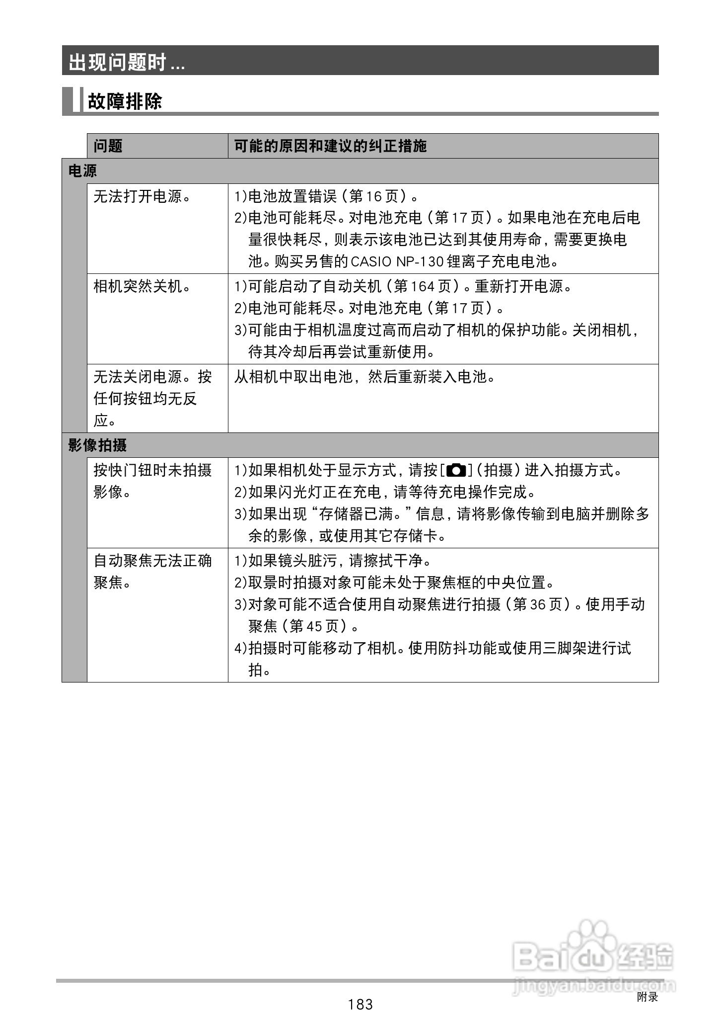 卡西欧 EX-ZR300数码相机说明书:[19]