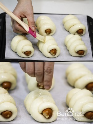 肠仔面包卷的做法