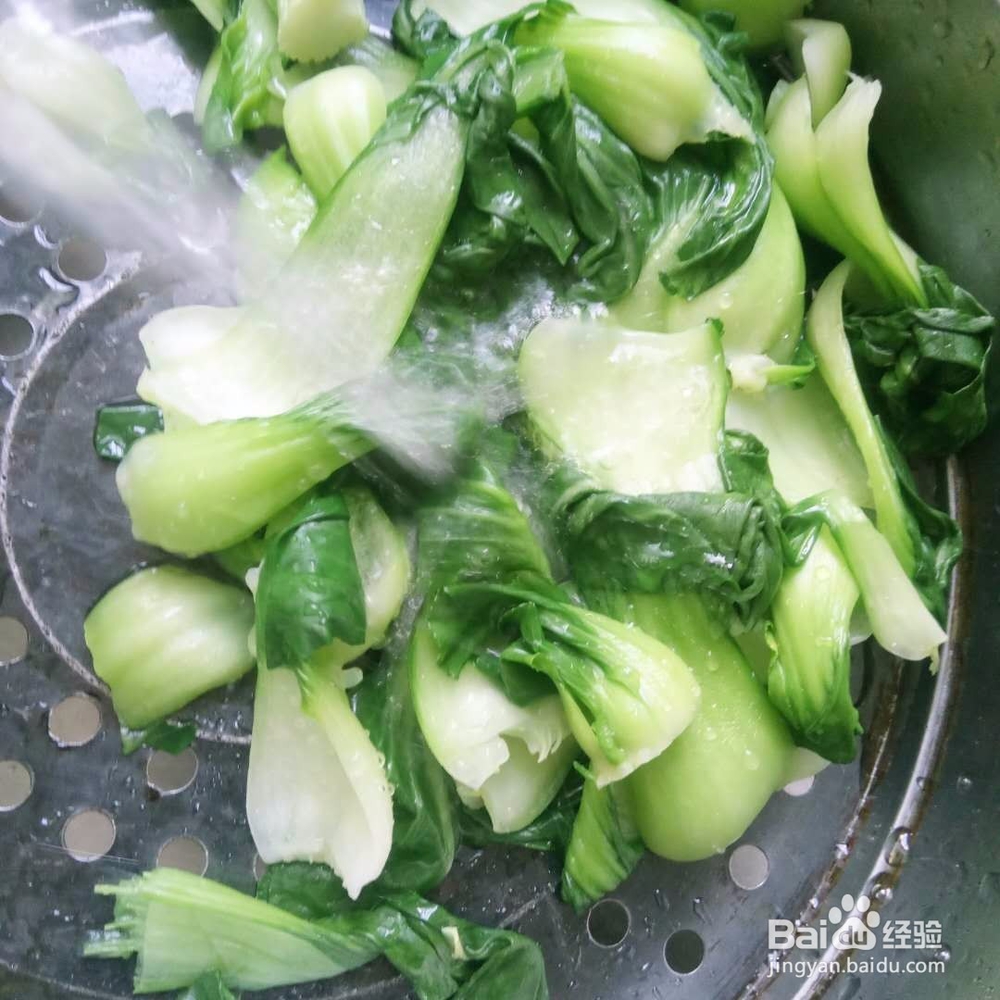 油菜炒鲜菇家庭做法