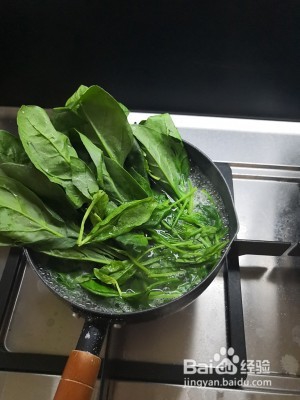 食补养生凉拌菠菜粉丝的做法