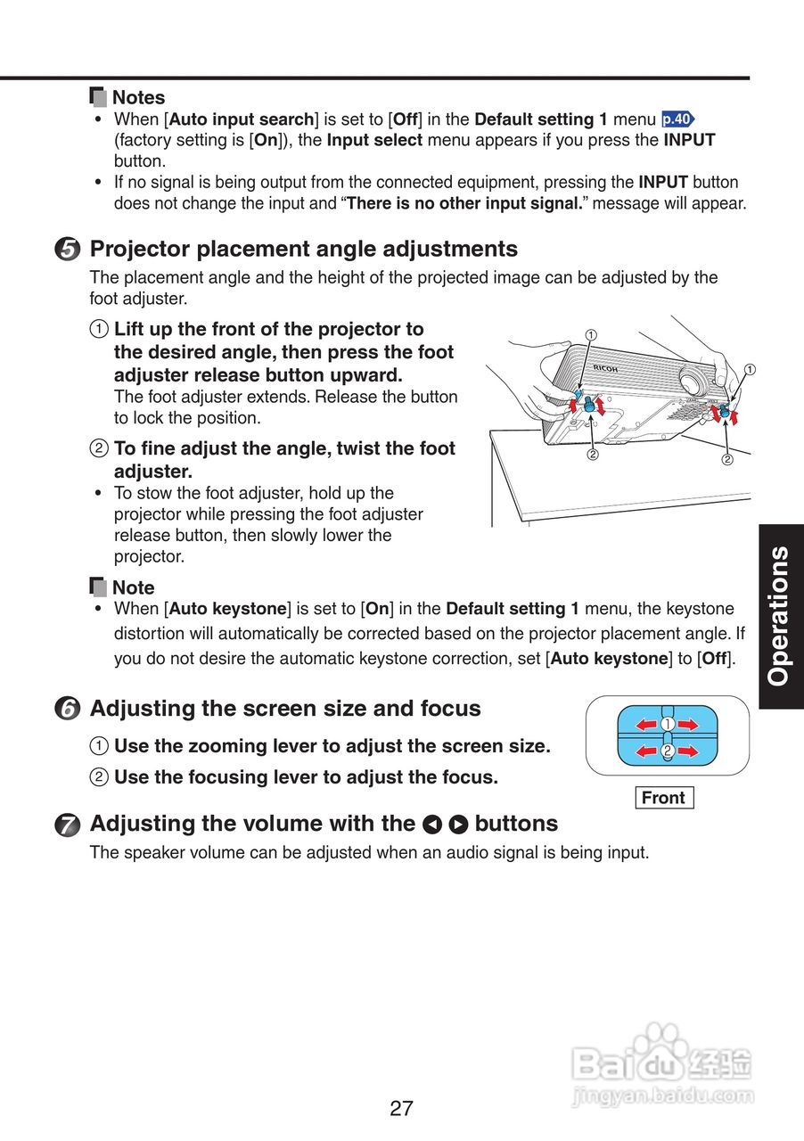 理光PJ X3241投影机使用说明书:[3]