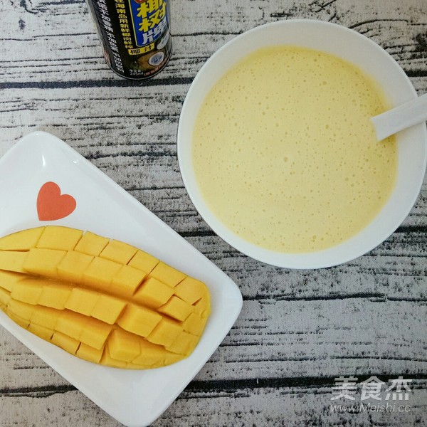 椰浆芒果西米露