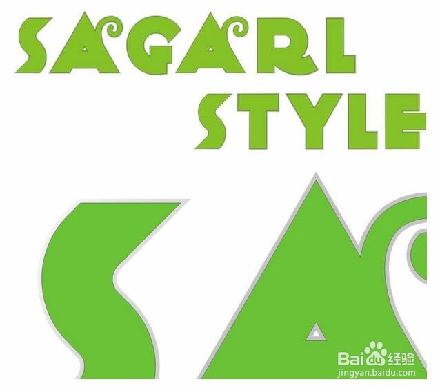 cdr教程:新手绘制3D立体字步骤