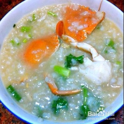 潮汕蟹粥的做法