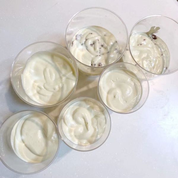 无冰渣榴莲冰淇淋