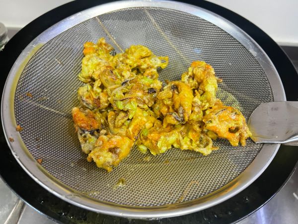 中式风味菜炸贻贝