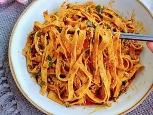 【香辣孜然豆皮】好吃的家常下酒菜