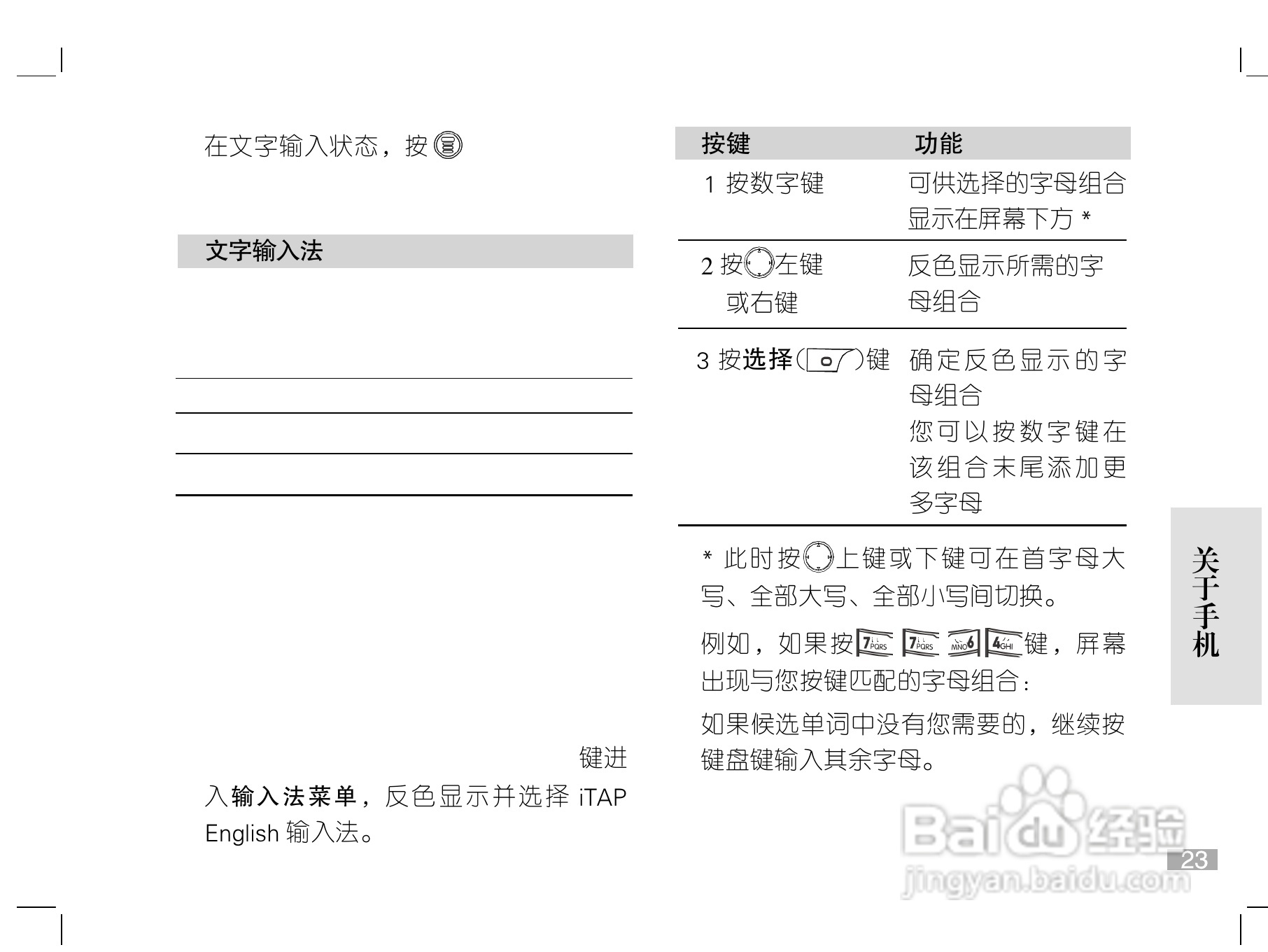 摩托罗拉W208手机使用说明书:[3]