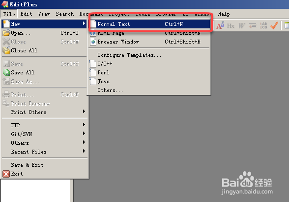 使用EditPlus快速给文字块前后添加引号