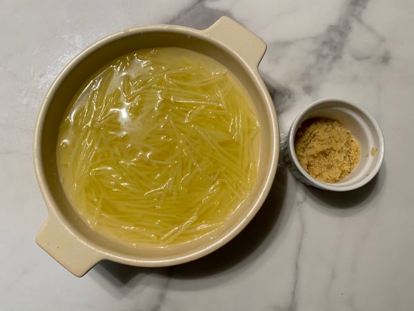 小米油渣土豆丝