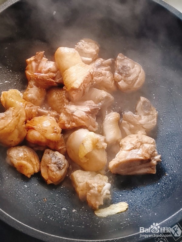 妈妈的笋干烧鸡腿