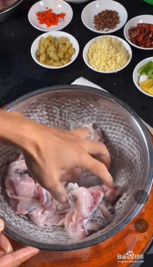 酸菜鱼的简单做法