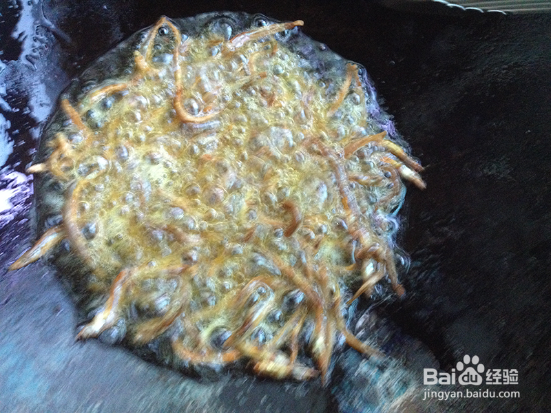 油炸小鱼豆腐丝