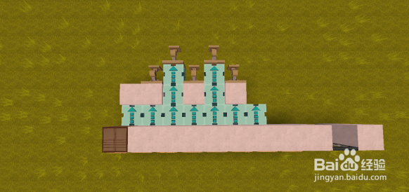 迷你世界密码门怎么做