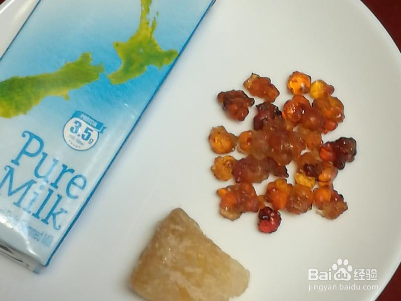 虾仁藕饼邂逅桃胶炖奶的做法