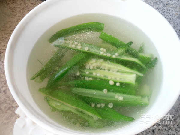 蚝汁秋葵的做法