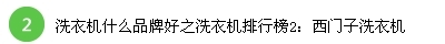 洗衣机什么品牌最好_2013洗衣机排行榜