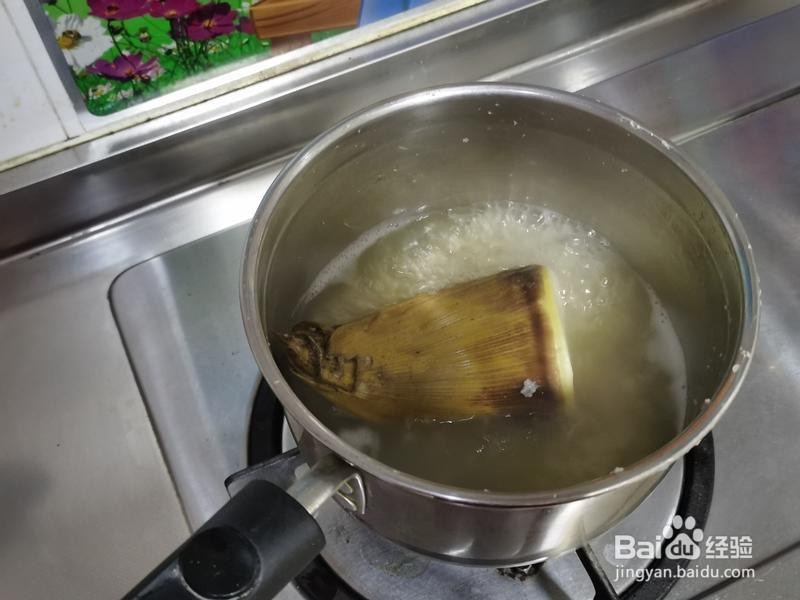 原味蔗香糯米笋的做法