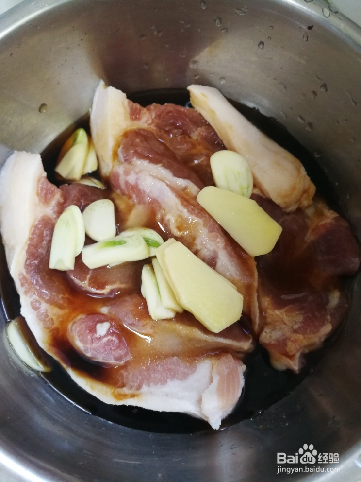 吃光光的叉烧肉